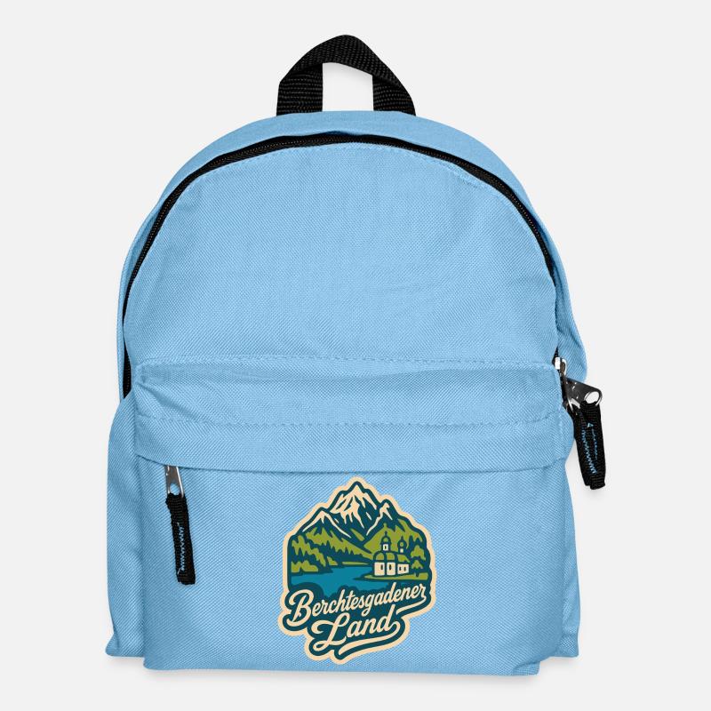 Berchtesgadener Land - Kids' Backpack - light blue