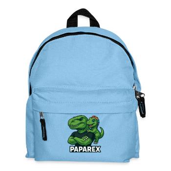 Paparex Dino Papa Chemise Père & Enfant - Sac à dos Enfant - bleu clair - Devant
