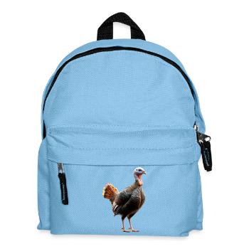 Turkey Chickens Bird Turkey - Kids' Backpack - light blue - Front
