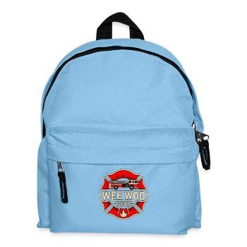 Divertissement en voiture de camion de pompiers de la Wee Woo Squad - Sac à dos Enfant - bleu clair - Devant