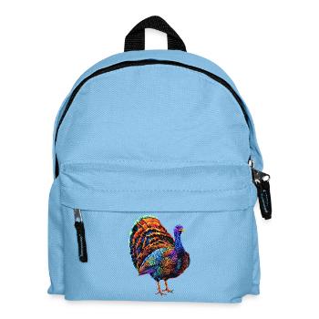 Turkey Chickens Bird Turkey - Kids' Backpack - light blue - Front