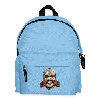 Masque de ski gangster des années 90 Old School Hip Hop - Sac à dos Enfant - bleu clair - Devant