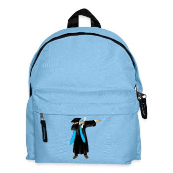 Diplômé de la promotion 2026 de Dabbing Boy Diplômé Bleu ciel - Sac à dos Enfant - bleu clair - Devant