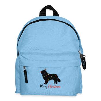Great Pyrenees Christmas Winter Animals Dogs - Kids' Backpack - light blue - Front