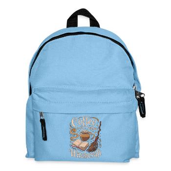 Witchcraft Coffee Before Spellcaster Coffee Lover - Kids' Backpack - light blue - Front