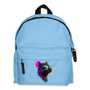 Rats Souris mignonnes Souris Souris naines Souris - Sac à dos Enfant - bleu clair - Devant