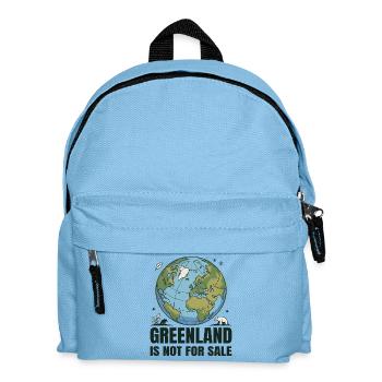 Greenland Is Not For Sale - Kids' Backpack - light blue - Front