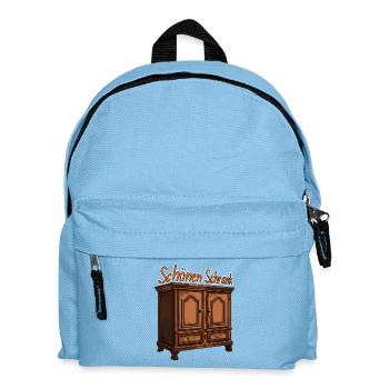 Schönen Schrank (Schönen Dank) - Kinder Rucksack - Hellblau - Vorne