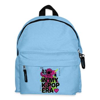 Im K-Pop-Zeitalter koreanische Musik-Anime-Stile - Kinder Rucksack - Hellblau - Vorne