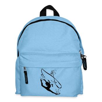 Gymnaste avec fanfare Gymnastique rythmique - Sac à dos Enfant - bleu clair - Devant