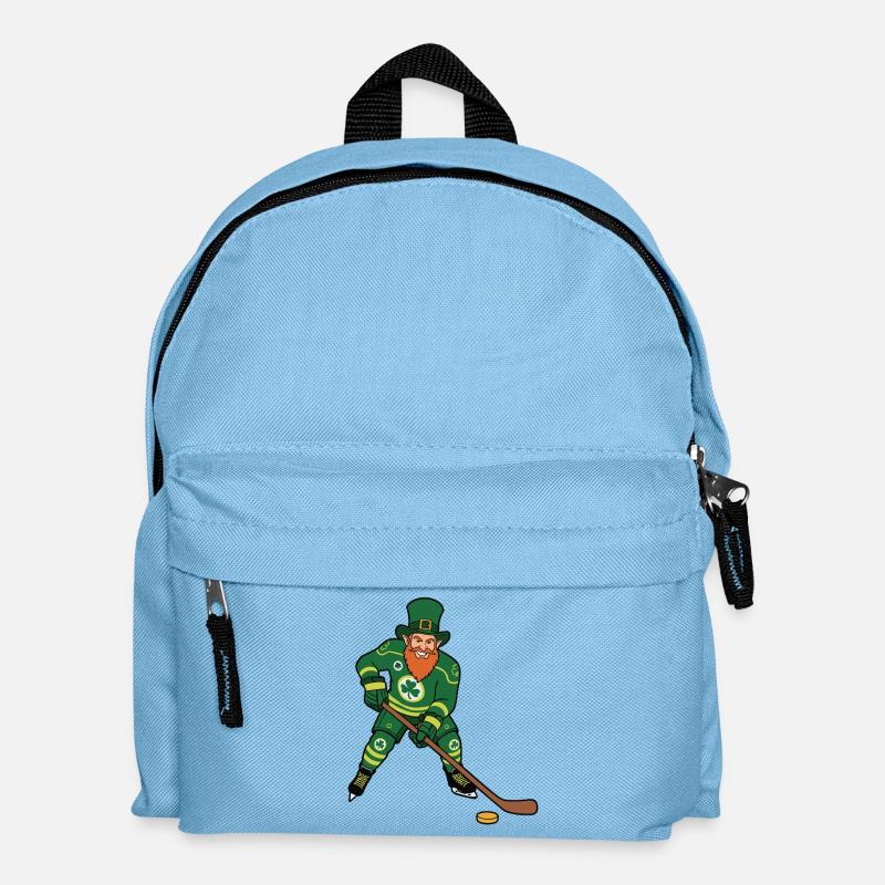 Hockey St. Patricks Tag - Kinder Rucksack - Hellblau