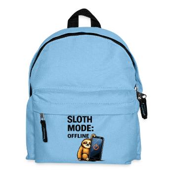 Tragheit Modus offline - Kinder Rucksack - Hellblau - Vorne