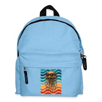 Plage des lunettes de soleil méduses - Sac à dos Enfant - bleu clair - Devant
