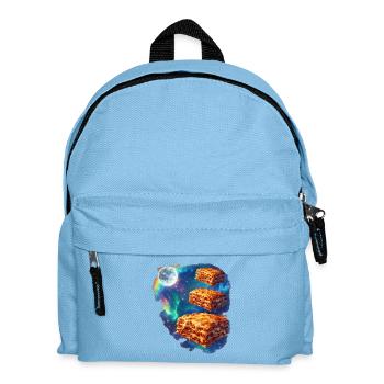 Space lasagna in the star nebula - Kids' Backpack - light blue - Front