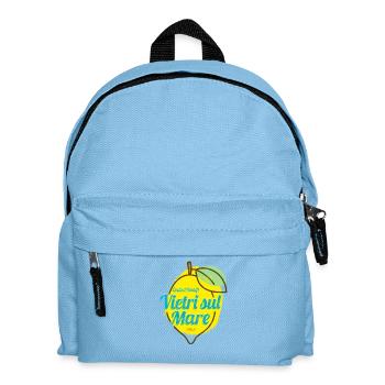Vietri sul Mare, Costa d'Amalfi, Italy, Amalfi Coast - Kids' Backpack - light blue - Front