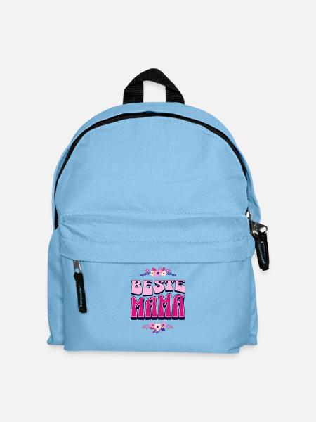 Beste Mama – Perfektes Muttertagsgeschenk - Kinder Rucksack - Hellblau