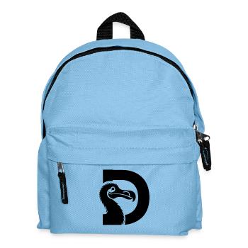 D Dodo Alphabet Animal Lover Plus drôle - Sac à dos Enfant - bleu clair - Devant