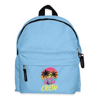 Lloret De Mar Crew - Kinder Rucksack - Hellblau - Vorne