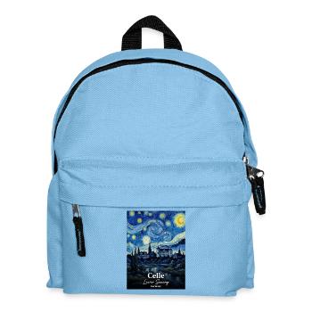 Celle Germany Sternennacht - Kinder Rucksack - Hellblau - Vorne