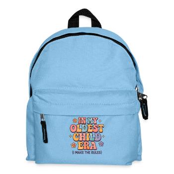L’humour de la famille fille à l’ère de mon aîné - Sac à dos Enfant - bleu clair - Devant