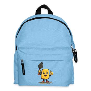 Sunny Shovel Pal Mascot - Kids' Backpack - light blue - Front
