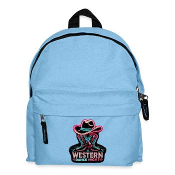 Western Dance Night - Kids' Backpack - light blue - Front