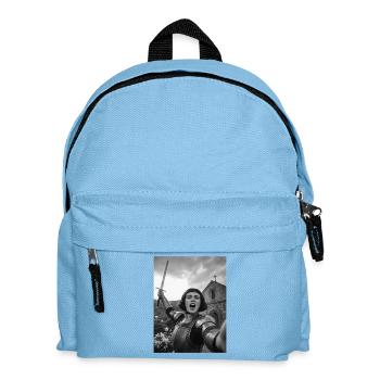 Johanna von Orléans Selfie - Kinder Rucksack - Hellblau - Vorne