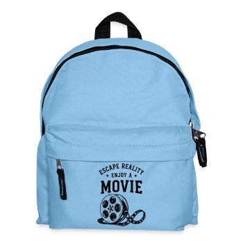 Escape Reality Enjoy a Movie Kinorolle Film - Kids' Backpack - light blue - Front
