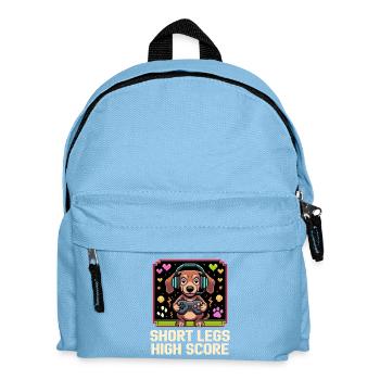 Meilleur score des jambes courtes - Sac à dos Enfant - bleu clair - Devant