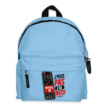 J'Peux Pas J'Ai Match Télécommande Coupe Du Monde - Sac à dos Enfant - bleu clair - Devant