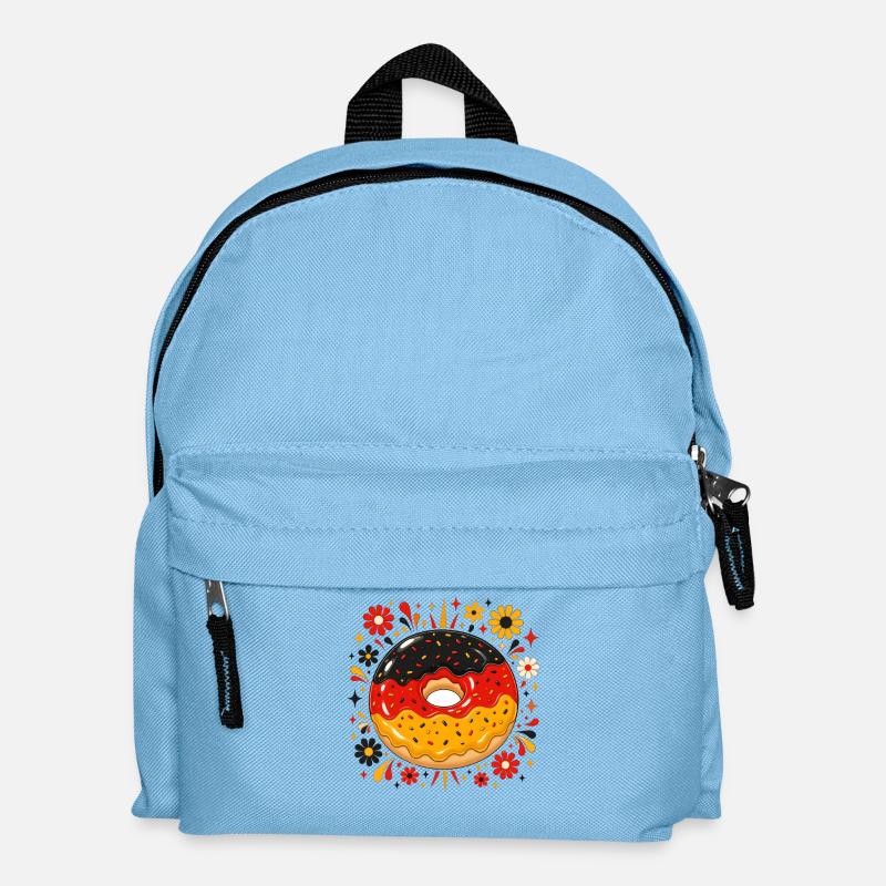 Donut Blossom Sparks Fireworks - Kids' Backpack - light blue
