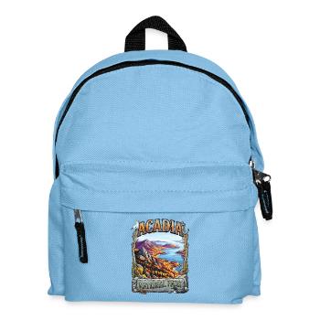 Acadia National Park Panorama - Kids' Backpack - light blue - Front