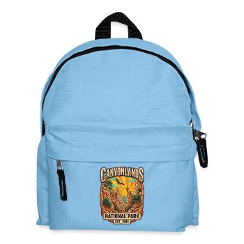 Canyonlands National Park 1964 - Kids' Backpack - light blue - Front
