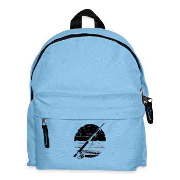 Canne à pêche - Sac à dos Enfant - bleu clair - Devant