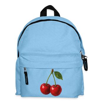 Cherries duo in vector style - Kids' Backpack - light blue - Front
