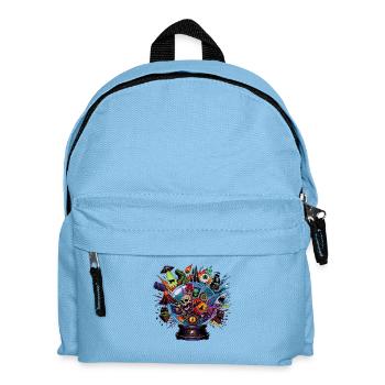 Cosmic Oracle Sphere - Kids' Backpack - light blue - Front