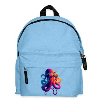 Octopus Octopus Octopus Squid Sea Cute Octopus - Kids' Backpack - light blue - Front