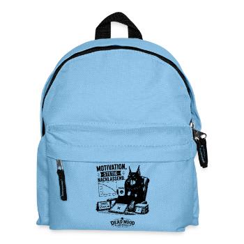 Kollegen mit Galgenhumor & Sarkasmus-Fans - Kinder Rucksack - Hellblau - Vorne
