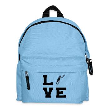 Gift idea for a tennis with tennis - Kids' Backpack - light blue - Front
