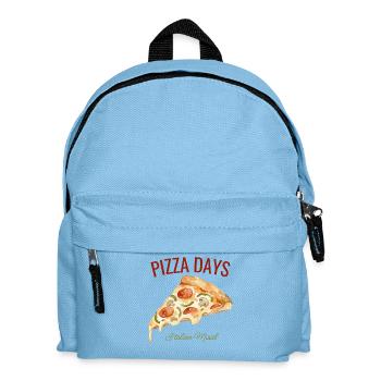 Pizza Days – For real pizza fans - Kids' Backpack - light blue - Front