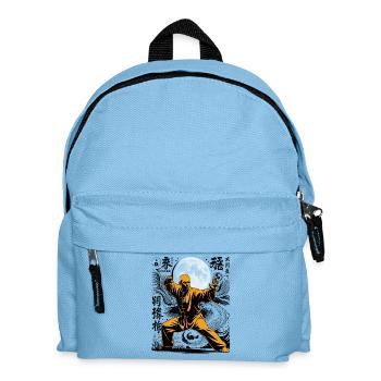 Tai Chi Zen Meditation – Chi Qigong Training - Kids' Backpack - light blue - Front