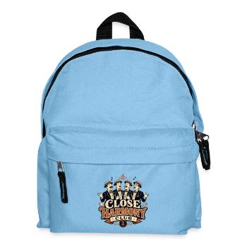 A Capella Close Harmony Club Barbershop Quartet - Kids' Backpack - light blue - Front