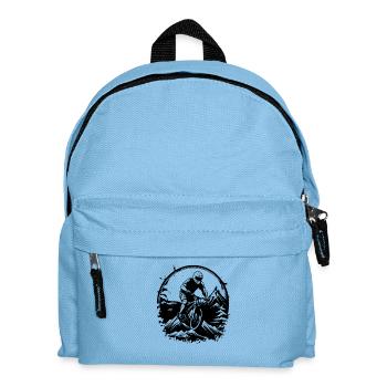 Mountain biking - Kids' Backpack - light blue - Front