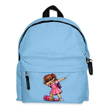 Shooter ABC en dab (brune) - Sac à dos Enfant - bleu clair - Devant
