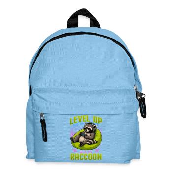 Gamer Gaming Cat Video Game - Kids' Backpack - light blue - Front