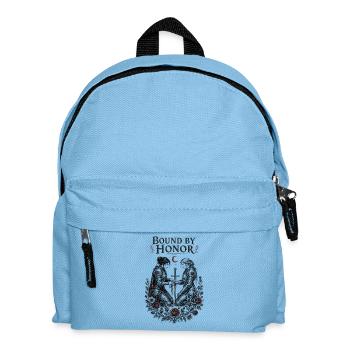 Bound by Honor | Medieval Gothic Love - Kids' Backpack - light blue - Front