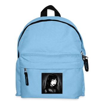 Goth in the fog - Kids' Backpack - light blue - Front