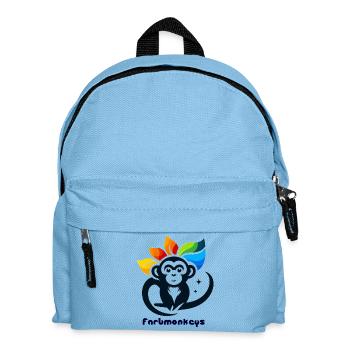 Color Monkey - Kids' Backpack - light blue - Front