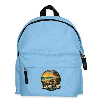 Caladesi Island Vacation Beach Sea Florida - Kids' Backpack - light blue - Front