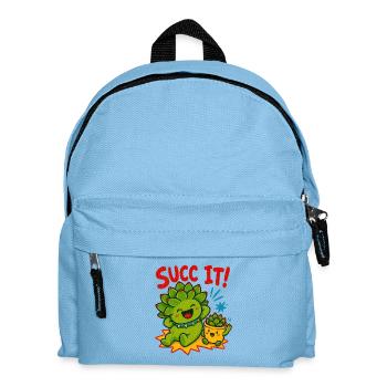 Urban Gardening Succ It Grow Your Own - Kids' Backpack - light blue - Front